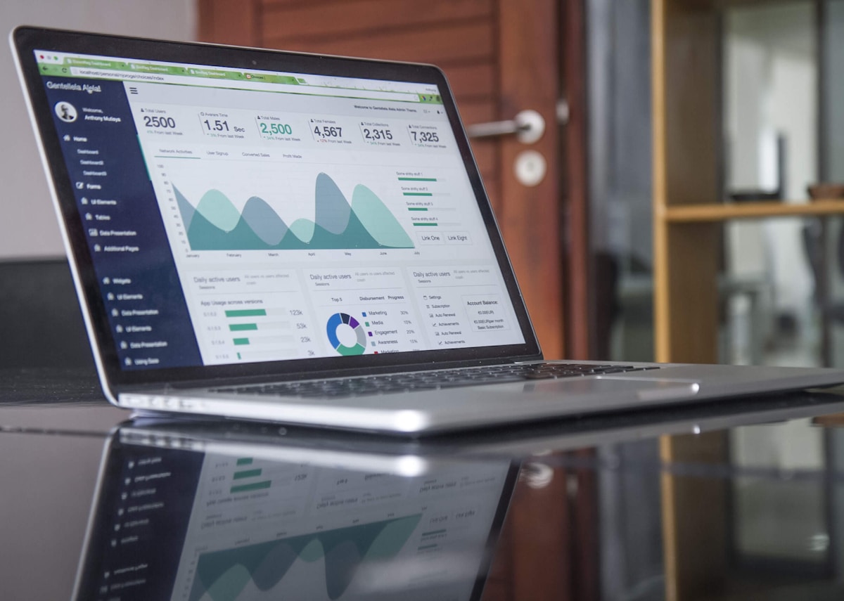 SaaS platform and software dashboard